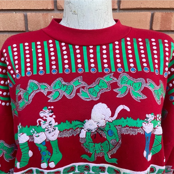 Vintage Ugly Christmas Sweater - Picture 7 of 16